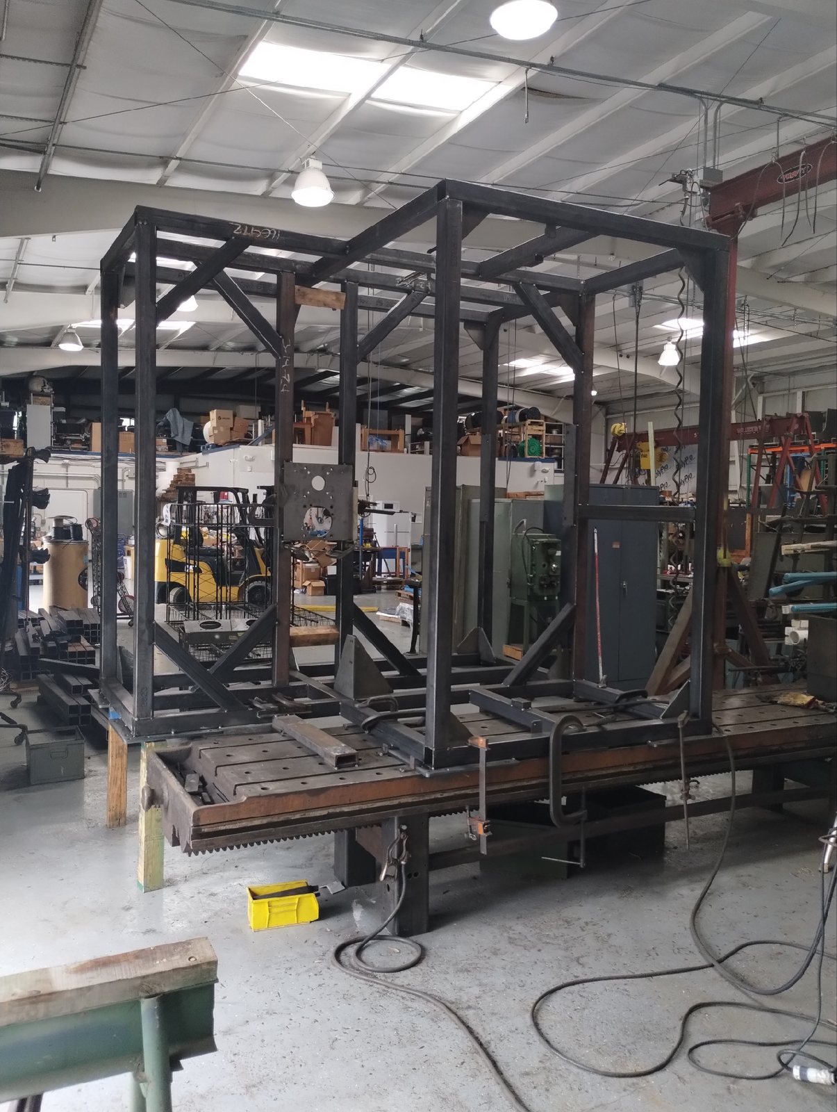 Shop frame fabrication