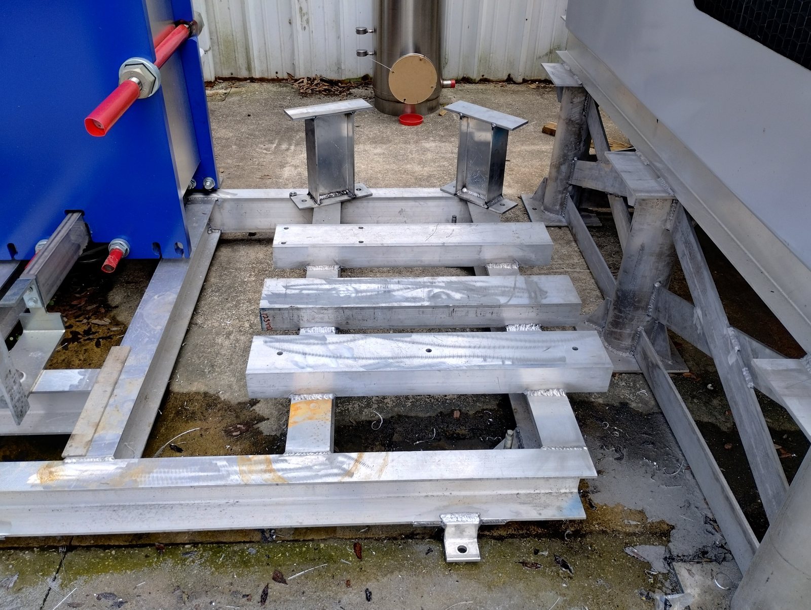 Aluminum frame fabrication