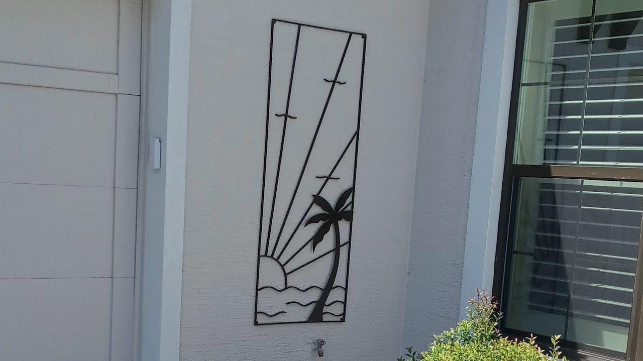 Metal wall art