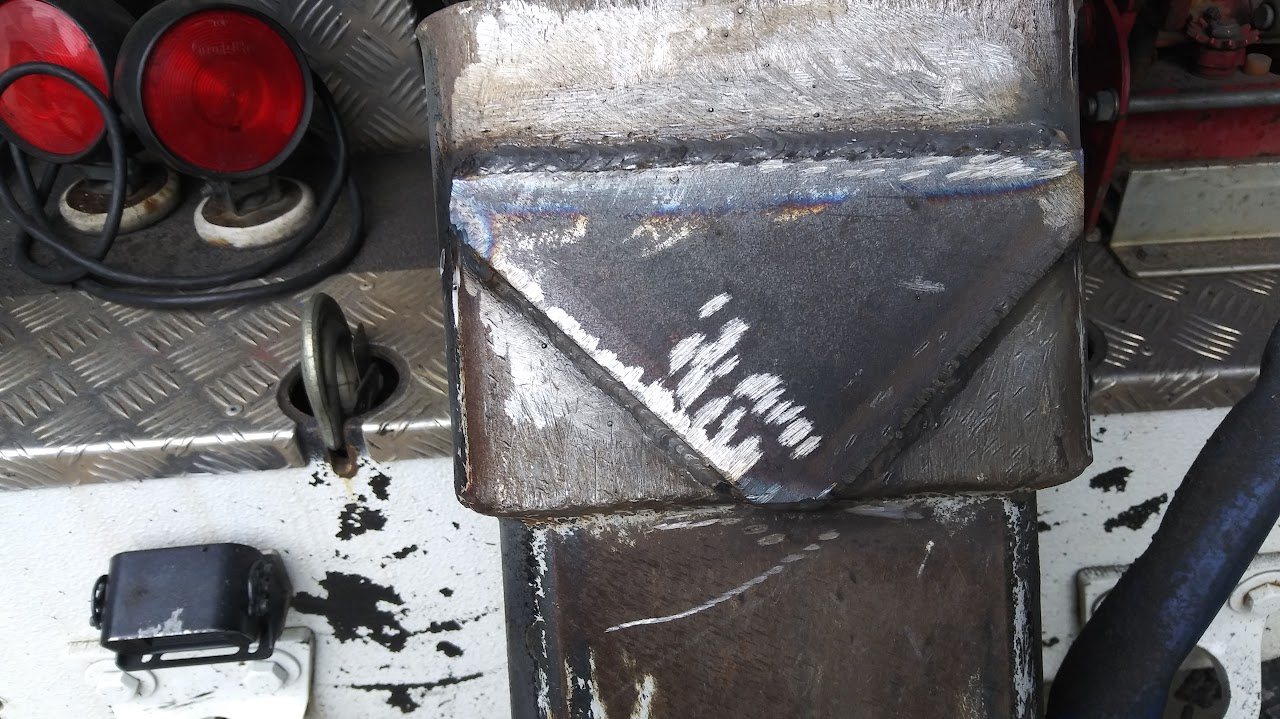 Trailer hitch repair